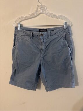 American Eagle Outfitters Men’s Light Blue Flat Front Shorts